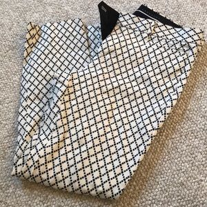 banana republic stretch ankle cut work pants